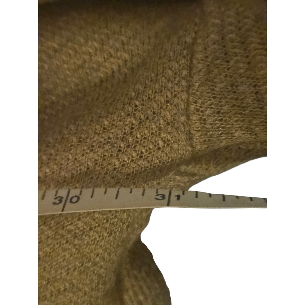 Free People Knit Turtleneck Sweater Cropped Top & Midi Skirt Set Tan S P - Picture 3 of 8